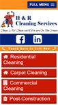 Mobile Screenshot of hrcleaningservicesllc.com